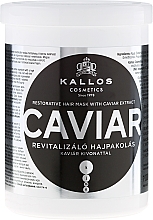 Revitalisierende Haarkur mit Kaviarextrakt - Kallos Cosmetics Anti-Age Hair Mask — Bild N3
