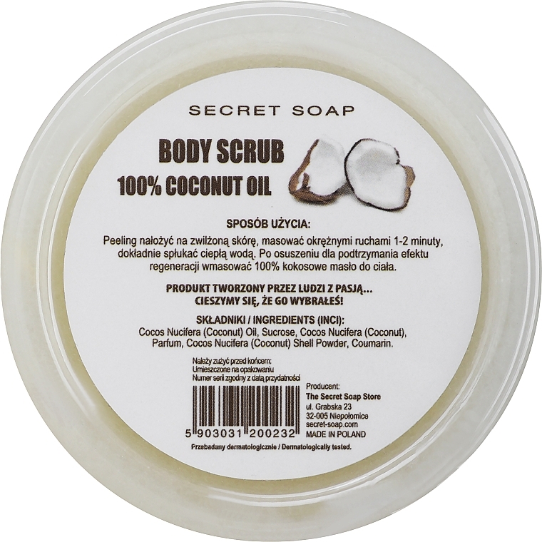 Körperpeeling mit Kokosnuss - Soap&Friends Coconut Body Scrub — Bild N2