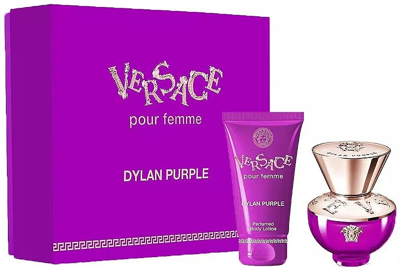 Versace Dylan Purple - Duftset (Eau de Parfum 30ml + Körperlotion 50ml)  — Bild N1