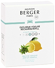 Düfte, Parfümerie und Kosmetik Maison Berger Zest Of Verbena - Auto-Lufterfrischer (Refill)