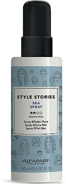 Meersalzspray für das Haar Mittlerer Halt - Alfaparf Style Stories Sea Spray Medium Hold — Bild N1