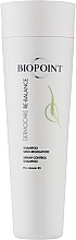Düfte, Parfümerie und Kosmetik Talgregulierendes Haarshampoo - Biopoint Dermocare Re-Balance Shampoo Sebo-Regolatore