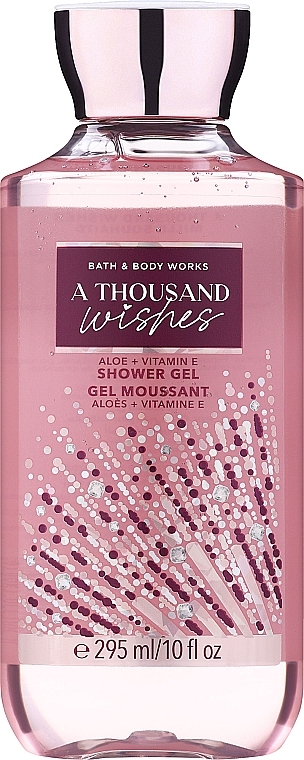Bath and Body Works A Thousand Wishes Aloe + Vitamin E Shower Gel - Duschgel — Bild N1