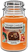 Duftkerze im Glas - Yankee Candle Home Inspiration Chocolate Orange — Bild N1