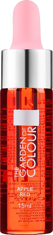 Nagel- und Nagelhautöl mit Pipette Apple Red - Silcare Garden of Colour Cuticle Oil Apple Red — Bild N1