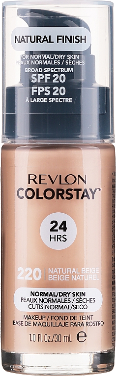 Foundation für normale und trockene Haut LSF 20 - Revlon ColorStay Foundation For Normal/Dry Skin SPF20