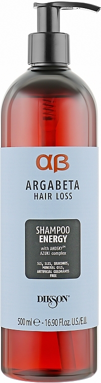 Energiespendendes Shampoo gegen Haarausfall - Dikson Argabeta Hair Loss Shampoo Energy — Bild N3