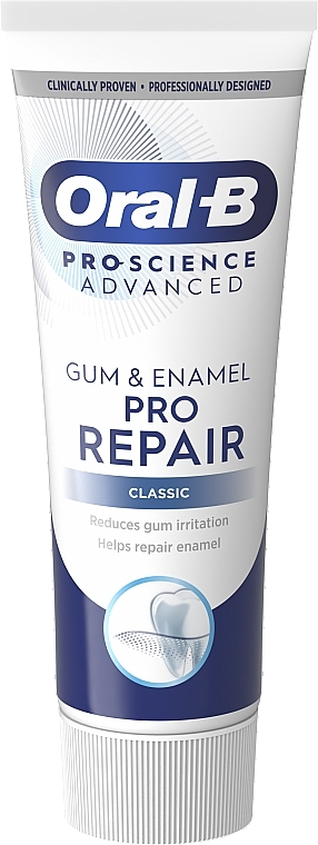 Zahnpasta - Oral-B Pro-Science Advanced Gum & Enamel Pro Repair Classic  — Bild N21