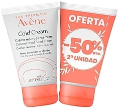 Set - Avene Cold Cream Concentrated Hand Cream (h/cr/2x50ml) — Bild N1