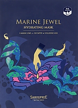 Düfte, Parfümerie und Kosmetik Feuchtigkeitsspendende Tuchmaske für das Gesicht - Shangpree Marine Jewel Hydrating Mask