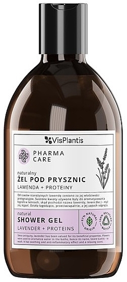 Duschgel Lavendel und Proteine - Vis Plantis Pharma Care Lavender + Proteins Shower Gel — Bild N1