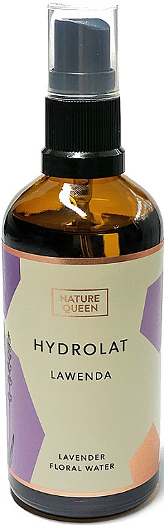 Beruhigender und feuchtigkeitsspendender Hydrolat-Lavendel - Nature Queen Hydrolat Lavender — Bild N1