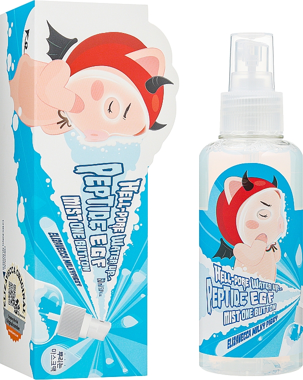 Gesichtsnebel mit Peptiden - Elizavecca Milky Piggy Hell-Pore Water Up Peptide EGF Mist One Button — Bild N1