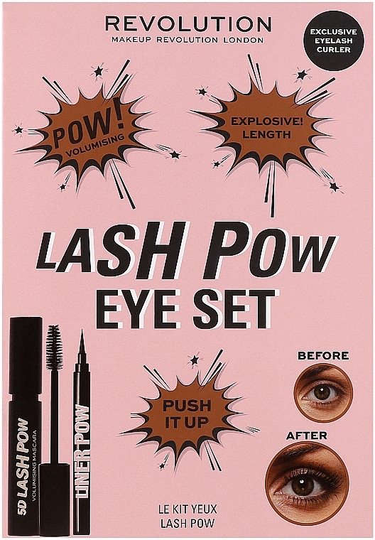 Makeup Revolution Lash Pow Eye Duo Gift Set - Make-up Set — Bild N1