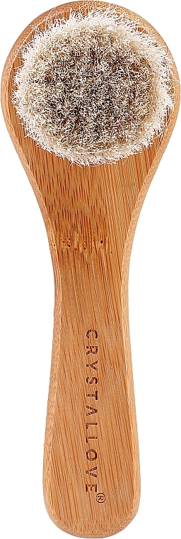 Gesichtsmassagebürste aus Bambus - Crystallove Bamboo Face Brush — Bild N3