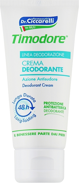 Fußdeocreme - Timodore Deodorant Cream 48H — Bild N1