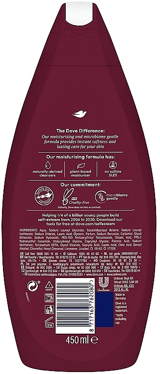 Feuchtigkeitsspendendes und nährendes Duschgel für reife Haut - Dove Pro Age Body Wash — Bild N2