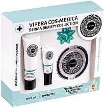 Düfte, Parfümerie und Kosmetik Make-up Set - Vipera Cos-Medica Derma Beauty Collection 01 Light (Fluid 25ml + Korrektor 8ml + Puder 13g)