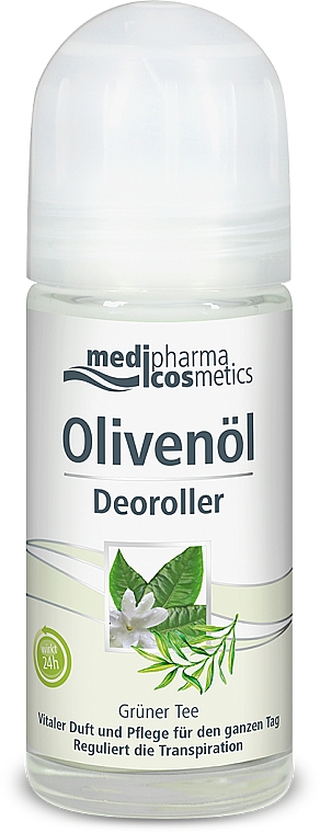 Deo Roll-on Grüner Tee - D'oliva Pharmatheiss Cosmetics — Bild N1