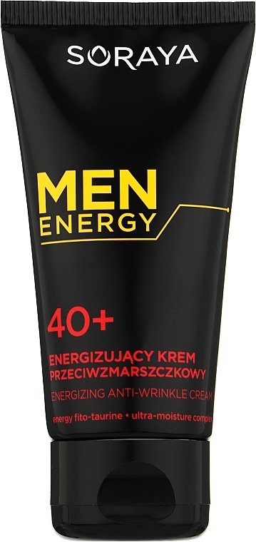 Energetisierende Anti-Falten Gesichtscreme für Männer 40+ - Soraya Men Energy — Bild N1