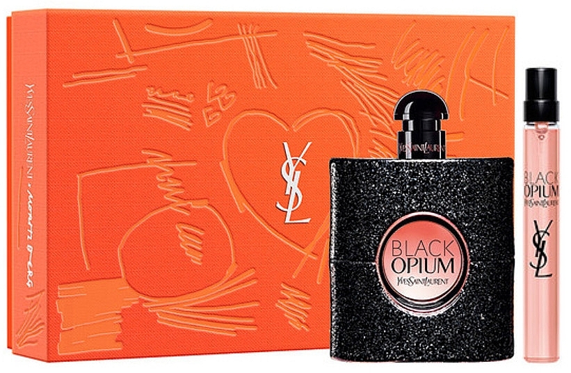 Duftset (Eau de Parfum /30 ml + Eau de Parfum /10 ml) - Yves Saint Laurent Black Opium — Bild N2