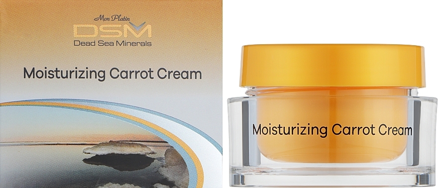 Feuchtigkeitsspendende Gesichtscreme mit Karotte - Mon Platin DSM Moisturing Carrot Cream  — Bild N1