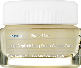 Düfte, Parfümerie und Kosmetik Anti-Falten Tagescreme für das Gesicht - Korres White Pine Ultra Replenishing Deep Wrinkle Cream