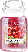 Düfte, Parfümerie und Kosmetik Duftkerze im Glas Black Cherry - Yankee Candle Black Cherry Jar