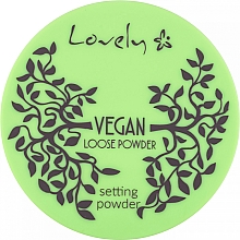 Veganer loser Gesichtspuder transparent - Lovely Vegan Loose Powder Setting Powder — Bild N1