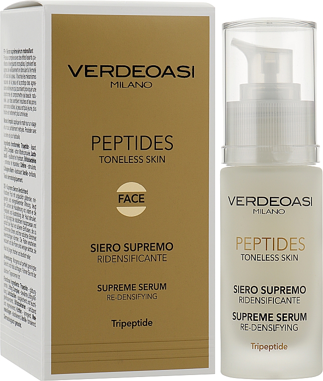 Premium Gesichtsserum mit Peptiden - Verdeoasi Supreme Serum Re-Densifying — Bild N2