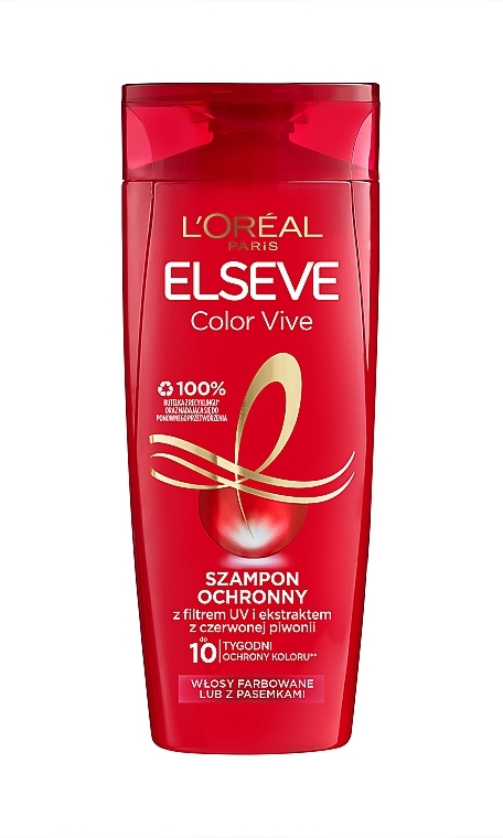 L'Oreal Paris Elseve Shampoo Color Vive - Pflegeshampoo für coloriertes Haar — Foto N1