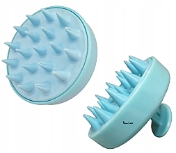 Massagebürste für die Kopfhaut blau - Deni Carte — Bild N1
