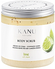 Düfte, Parfümerie und Kosmetik Peelingcreme für den Körper mit Limette und Algen - Kanu Nature Lime Body Scrub