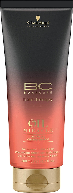 Shampoo mit Arganöl - Schwarzkopf Professional BC Oil Miracle — Bild N1