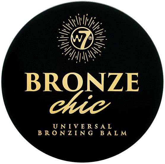Cremiger Bronzer mit strahlendem Finish - W7 Bronze Chic Bronzing Balm — Bild N2