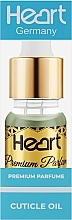 Parfümiertes Nagelhautöl - Heart Germany Miss World Premium Parfume Cuticle Oil — Bild N2