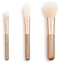 Make-up Pinselset 3 St. - Makeup Revolution London Brushes Mini Brush Set — Bild N2