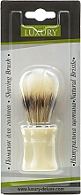 Düfte, Parfümerie und Kosmetik Rasierpinsel mit Dachshaar PB-02 - Beauty LUXURY