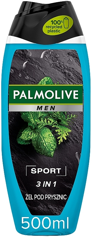 3in1 Duschgel für Körper, Gesicht und Haar - Palmolive Sport Naturals Mint And Cedar Oils — Bild N6