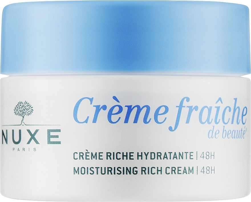 Reichhaltige Creme für trockene Gesichtshaut - Nuxe Creme Fraiche De Beaute Moisturising Rich Cream 48H — Bild N2