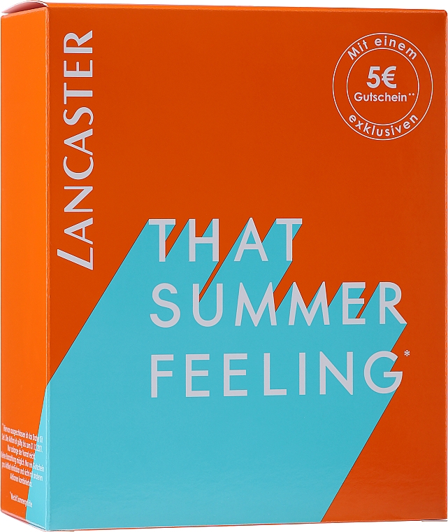 Set - Lancaster That Summer Feeling Travel Set (milk/50ml + lot/50ml + fl/3ml) — Bild N3
