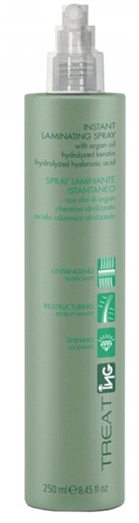 Laminierendes Haarspray mit Hyaluronsäure - ING Professional Treating Instant Laminating Spray — Bild N1