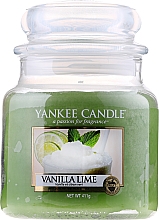 Düfte, Parfümerie und Kosmetik Duftkerze im Glas Vanilla Lime - Yankee Candle Vanilla Lime Jar
