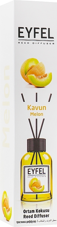 Raumerfrischer Melon - Eyfel Perfume Melon Reed Diffuser  — Bild N3