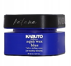 Ultra-Styling-Haarwachs - Kabuto Katana Aqua Wax Blue Ultra Styling  — Bild N1