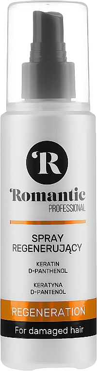 Regenerierendes Haarspray für geschädigtes Haar mit Keratin und D-Panthenol - Romantic Professional