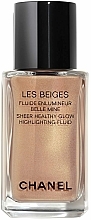 Düfte, Parfümerie und Kosmetik Flüssiger Highlighter - Chanel Les Beiges Sheer Healthy Glow Highlighting Fluid