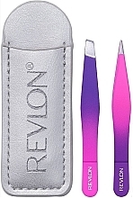 Düfte, Parfümerie und Kosmetik Augenbrauenpinzette in weißen Etui - Revlon Mini Tweezer Travel Set 