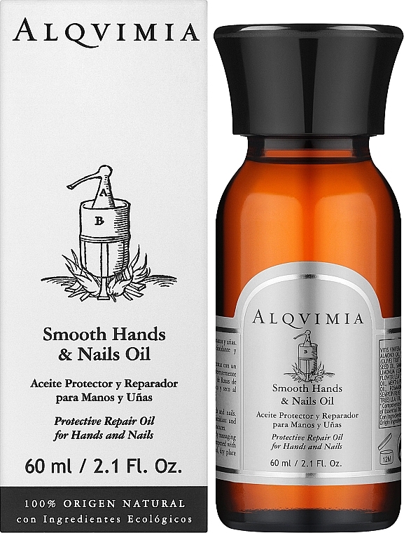 Öl für Hände und Nägel - Alqvimia Smooth Hands & Nails Oil — Bild N2