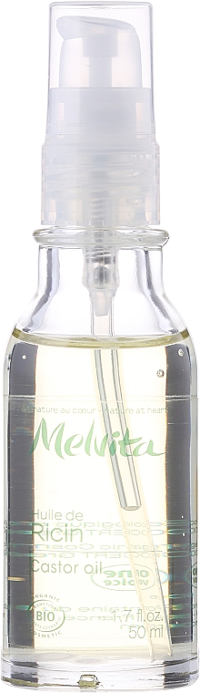 Melvita Huiles De Beaute Castor Oil - Bio Rizinusöl für Wimpern, Augenbrauen und Nägel — Bild N4